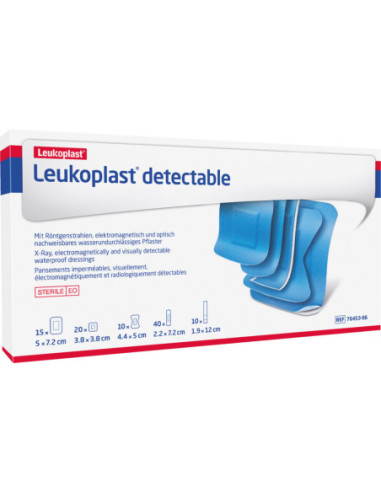 Leukoplast vingerverband, detecteerbaar, assortiment - 95 stuks kopen? Bestel nu!