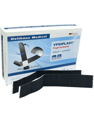 Holthaus Medical YPSIPLAST vingerverband, zwart - 2 x 12 cm - 100 stuks kopen? Bestel nu!
