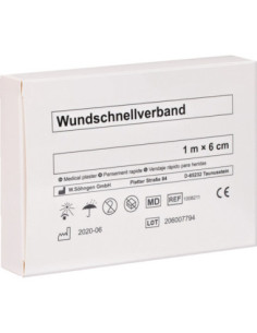 Söhngen snelverband (pleister), 1 m x 6 cm kopen? Bestel nu!