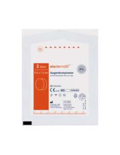 Aluderm20 DuOcul oogkompres, 5,5 x 7,5 cm, 10 pakjes à 2 stuks kopen? Bestel nu!