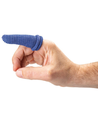 Detectaplast textiel vingerlingen, blauw - 30 stuks kopen? Bestel nu!