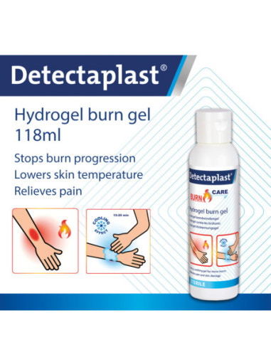 Detectaplast BURN CARE brandwondengel, wateroplosbaar - 118 ml kopen? Bestel nu!