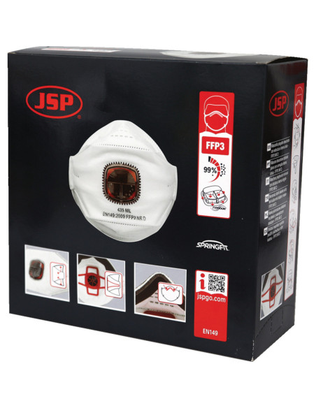 JSP Springfit 400 FFP3 NR D wegwerp-stofmasker kopen? Bestel nu!