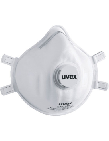 Uvex silv-Air 2310 FFP3 NR D stofmasker met uitademventiel - 15 stuks kopen? Bestel nu!