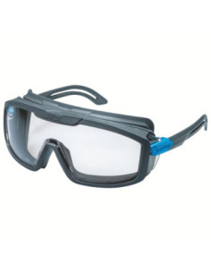 Uvex i-guard 9143 veiligheidsbril, helder, antraciet/blauw kopen? Bestel nu!