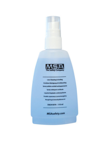 MSA Safety brillenreinigingsvloeistof antibeslag - 110 ml kopen? Bestel nu!