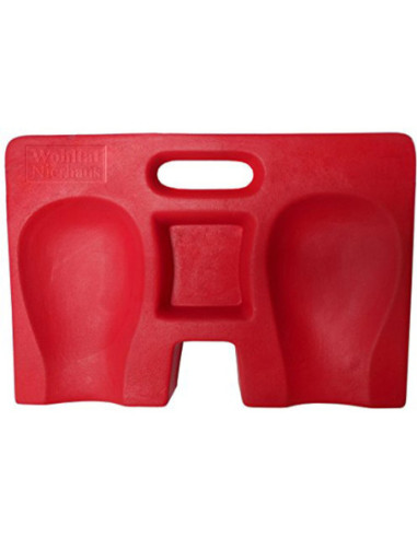 Anatomic Ergopad kniekussen, rood - 420 x 250 x 50 mm kopen? Bestel nu!