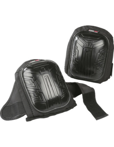 Kneetek Basic Black kniebeschermers, EN 14404, klittenband kopen? Bestel nu!