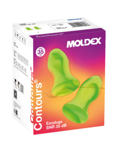 Moldex Contours gehoorbeschermingsdoppen, groen, polyurethaan kopen? Bestel nu!