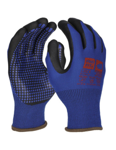 Pro Fit 31791 hittebestendige handschoen, nitril - blauw/zwart kopen? Bestel nu!