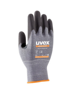 Uvex athletic D5 XP snijbestendige handschoen, grijs/antraciet kopen? Bestel nu!