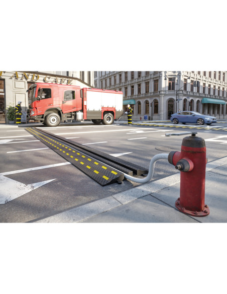 Kabelbrug Maxi, rubber, zwart - 850 x 500 x 90 mm kopen? Bestel nu!