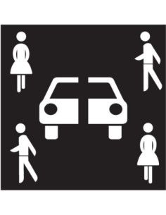 Premark inbrandvloermarkering Carsharing, R12 - 1000 x 1000 mm kopen? Bestel nu!