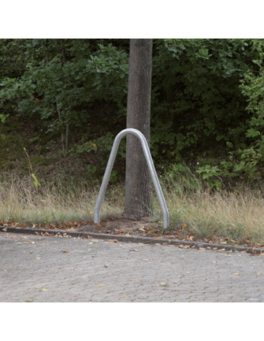 Aanrijdbeveiligingsbeugel V-vorm, in te betonneren - 800 x 1500 mm kopen? Bestel nu!