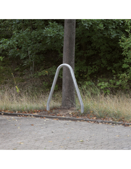 Aanrijdbeveiligingsbeugel V-vorm, in te betonneren - 800 x 1500 mm kopen? Bestel nu!