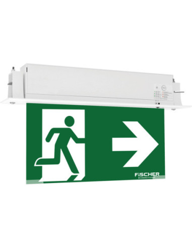 Fischer Inbouwframe voor S1-noodverlichting - wit - kunststof kopen? Bestel nu!