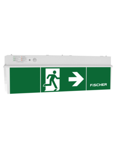 Fischer LED-vluchtwegverlichting type UL - IP 54 - 230 V kopen? Bestel nu!