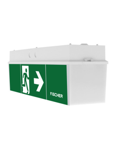 Fischer LED-vluchtwegverlichting type UL - IP 54 - 230 V kopen? Bestel nu!