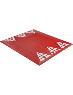 Verkeersdrempel Berlijns kussen - rubber - rood/wit - zone 30 kopen? Bestel nu!