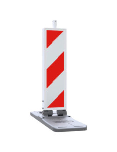 Klapbaken, dubbelzijdig rechts-/linkswijzend, rood/wit - 1000 mm kopen? Bestel nu!