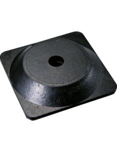 Standvoet voor mobiele kettingstandaard, gerecycled rubber - 265 mm kopen? Bestel nu!