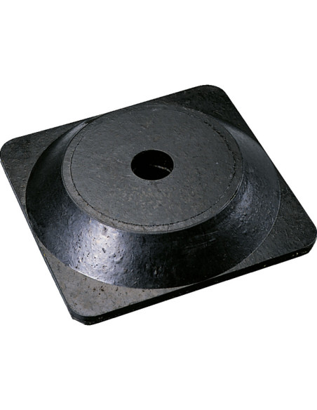Standvoet voor mobiele kettingstandaard, gerecycled rubber - 265 mm kopen? Bestel nu!