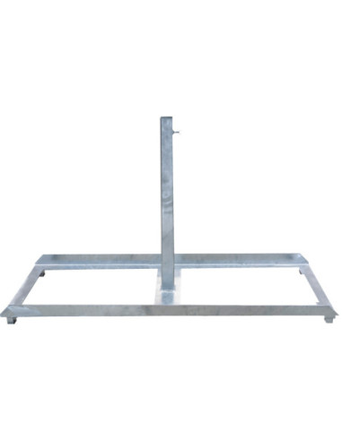 Bordenstandaard voor buispalen 40 x 40 mm - staal - 1200 x 458 mm kopen? Bestel nu!