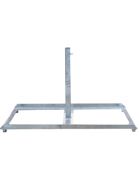 Bordenstandaard voor buispalen 40 x 40 mm - staal - 1200 x 458 mm kopen? Bestel nu!
