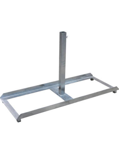 Bordenstandaard voor buispalen 40 x 40 mm - staal - 1200 x 458 mm kopen? Bestel nu!