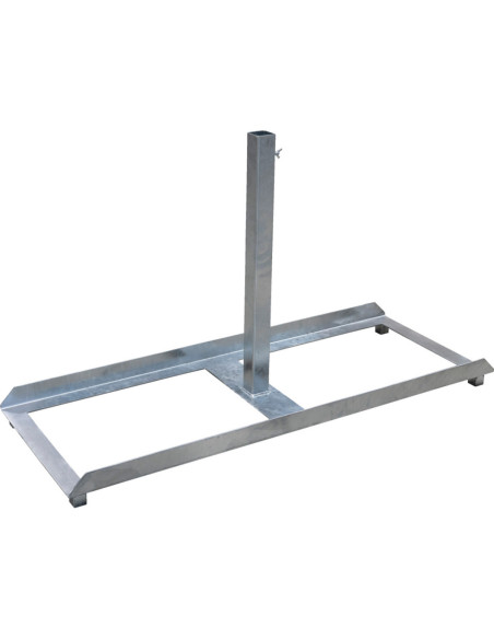 Bordenstandaard voor buispalen 40 x 40 mm - staal - 1200 x 458 mm kopen? Bestel nu!