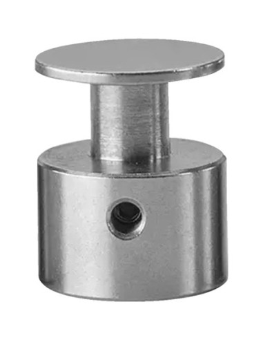 Afstandhouder roestvrij staal, schroefmontage, Ø 22 mm, afstand 15 mm kopen? Bestel nu!