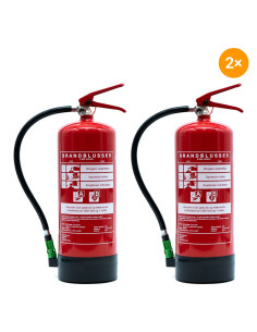 Voordeelpakket 2x Schuimblusser PFAS vrij AB 6 liter online kopen?