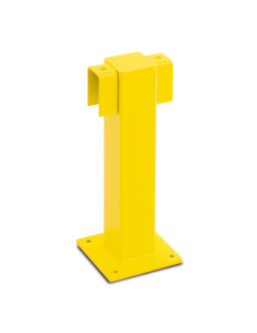 Magazijn railing XL-Line middenpaal, verzinkt en gecoat, geel kopen?