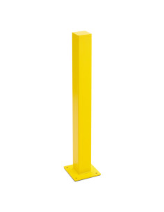 Magazijn railing XL-Line vrijstaande paal 1000 mm, verzinkt en gecoat, geel kopen?