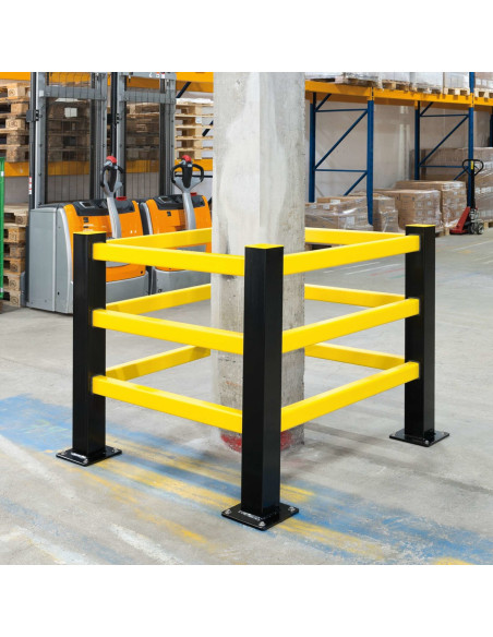 Kolombeschermer HYBRID, zwart geel kopen?