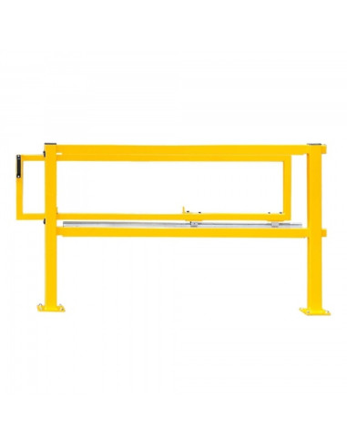 Schuifdeur voor magazijn railing S-Line, gecoat, geel kopen?