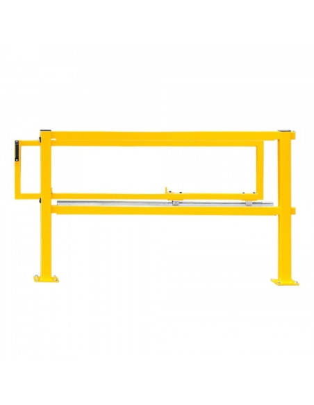 Schuifdeur voor magazijn railing S-Line, gecoat, geel kopen?