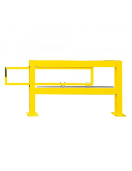 Schuifdeur voor magazijn railing XL-Line, gecoat, geel kopen?
