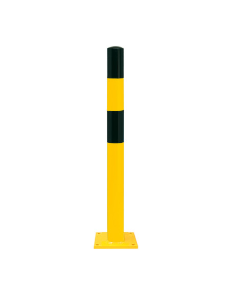 Rampaal S Ø90 mm op voetplaat, verzinkt en gecoat kopen?