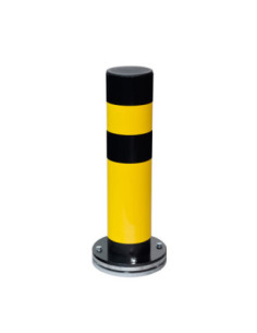Verende en draaiende rampaal SWING Ø159 mm, gecoat, geel zwart kopen?