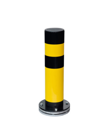 Verende en draaiende rampaal SWING Ø159 mm, gecoat, geel zwart kopen?