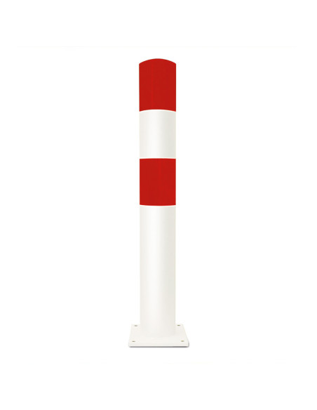 Rampaal L Ø159 mm op voetplaat, verzinkt en gecoat kopen?