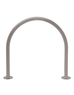 Aanleunbeugel DE RONDE 850 x 850 mm op voetplaten, verzinkt kopen?