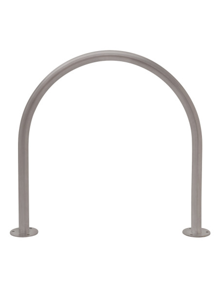 Aanleunbeugel DE RONDE 850 x 850 mm op voetplaten, verzinkt kopen?