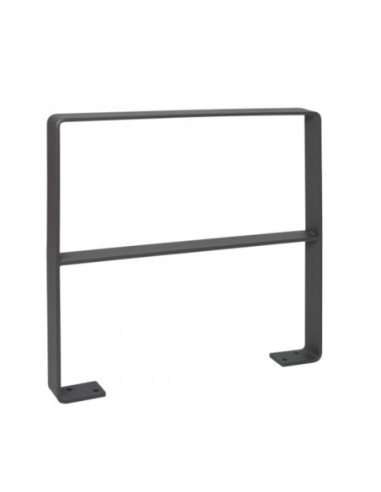 Aanleunbeugel GILA 800 x 800 mm op voetplaten, met kniebeugel kopen?
