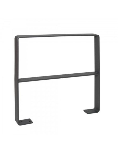 Aanleunbeugel GILA 800 x 800 mm op voetplaten, met kniebeugel kopen?