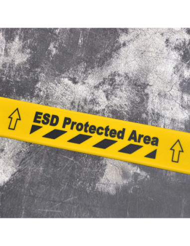 Vloermarkering ESD Protected Area, 600 mm, zelfklevend kopen?
