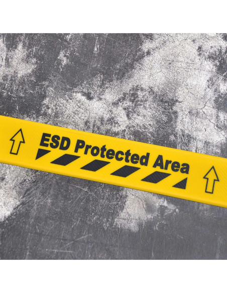Vloermarkering ESD Protected Area, 600 mm, zelfklevend kopen?