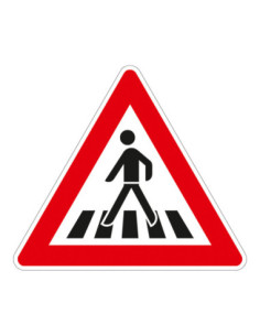 Thermoplast verkeersteken Voetgangersoversteekplaats (J22 NL / A21 B) kopen?