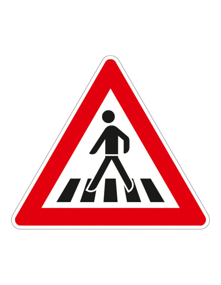 Thermoplast verkeersteken Voetgangersoversteekplaats (J22 NL / A21 B) kopen?